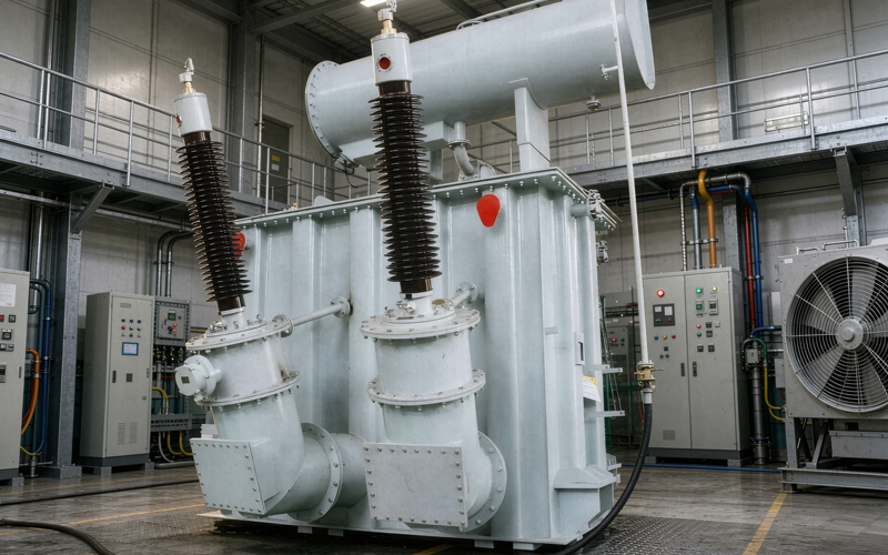 ON‑LOAD TAP‑CHANGING SUBMERGED‑ARC FURNACE TRANSFORMER